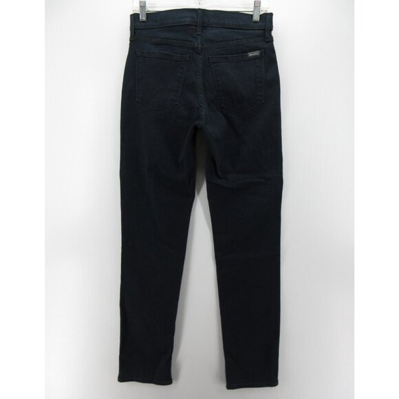 Eddie Bauer Jeans 8 Slightly Curvy Slim Straight High Rise Tencel NEW - Picture 9 of 14